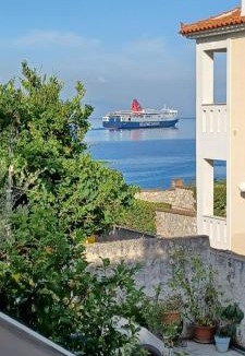 Mytilene Apartment | Seaview Luxury Apartment with private parking
