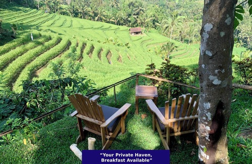 Selemadeg Cabin | Secluded Wooden Cabin Overlooking Rice Terraces