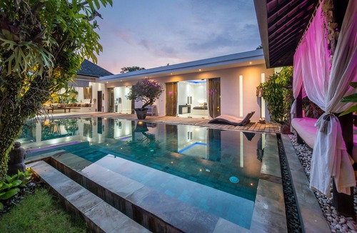 Sunset Road Villa | Seminyak Oasis | Private Pool | Poolside Gazebo