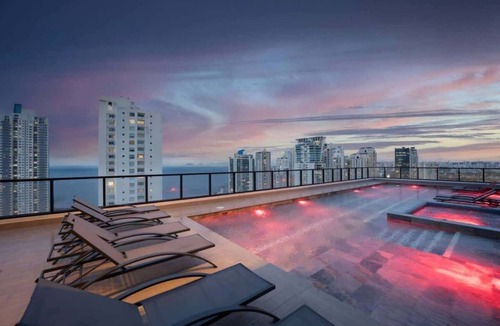 Costa del Este Condo | Serviced Studio with City & Ocean View in Panama U902