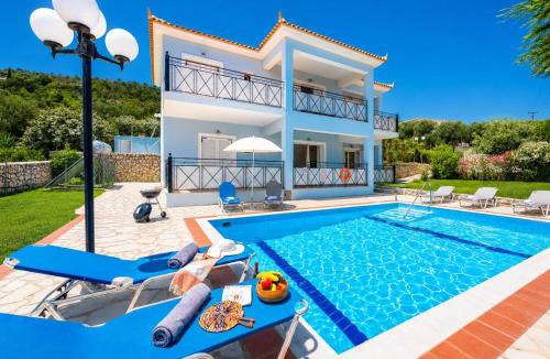Skala Villa | Skala Villa Blue