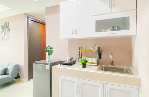 Cikarang Apartment | Soft Pastel Minimalist 3Br At Pollux Chadstone Apartment