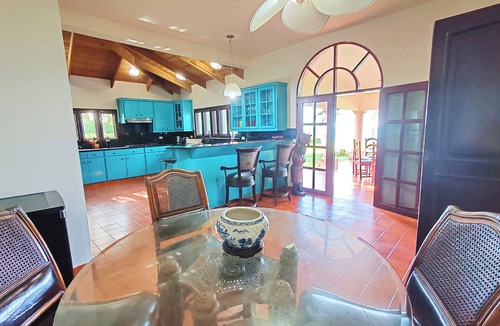 Playa Chiquita Villa | Sosua 9 BR Oceanfront Mansion Near Beach +Bonus