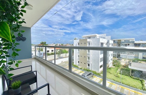 Santo Domingo Condo | Spacious 3 Bdrm Condo, 2nd Floor Family Area, Full AC, King Bed, Wi-Fi