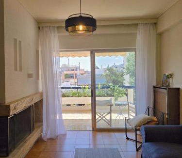 Chalandri Apartment | Spacious 3BR Apt with Large Balcony Near Metro & ACS