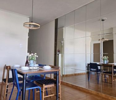 Chalandri Apartment | Spacious 3BR Apt with Large Balcony Near Metro & ACS