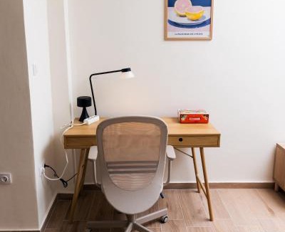 Thessaloniki Apartment | Spacious Executive Residence w Balcony, Workspace, Washer