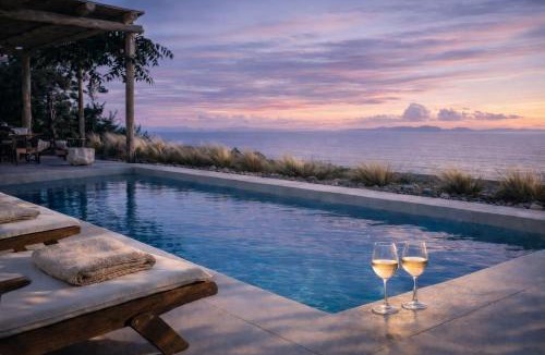 Ratzakli Villa | Spathes Luxury Private Pool Villa with Sea View in Kefalonia