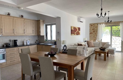 Skala Villa | Spectacular Villa Antonio in Old Skala with Panoramic Sea and Mountain Views