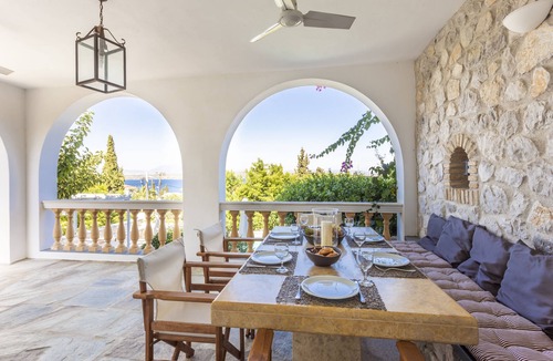 Spetses Villa | Spetses Villa Scirocco, Newly built villa w. private pool and panoramic sea view
