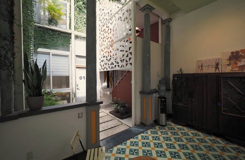 Ciudad Nueva Apartment | Steel-Loft Studio 03 - cozy, king-size-bed, sea-view terraces, AC, work WiFi-120