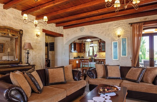 Eletherna Villa | Stone Made villa in picturesque village! Private pool & full privacy!