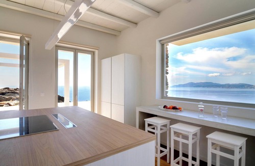 Milopotas Villa | Stone Villa with Panoramic Sea Views over Mylopotas, Ios
