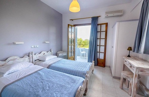Almiros Beach Apartment | Studio 30m vom Strand mit Meerblick in Almyros