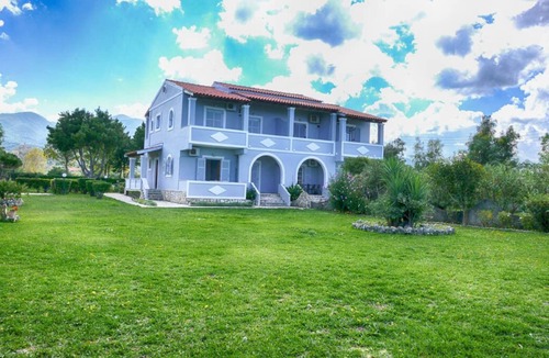 Almiros Beach Apartment | Studio 30m vom Strand mit Meerblick in Almyros