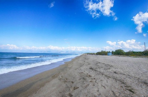 Almiros Beach Apartment | Studio 30m vom Strand mit Meerblick in Almyros