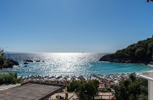 Parga Apartment | Studio Apartment 'Alex Bar Apartment 8' with Sea View, Wi-Fi and Air Conditioning