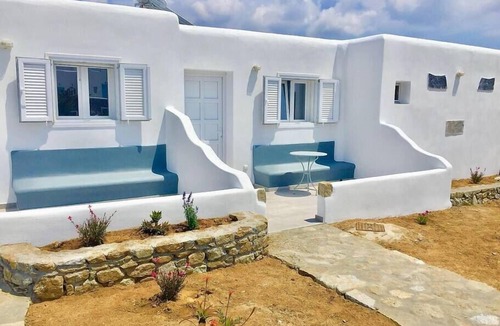 Glastros Apartment | Studio apartment for 3 people, with private
