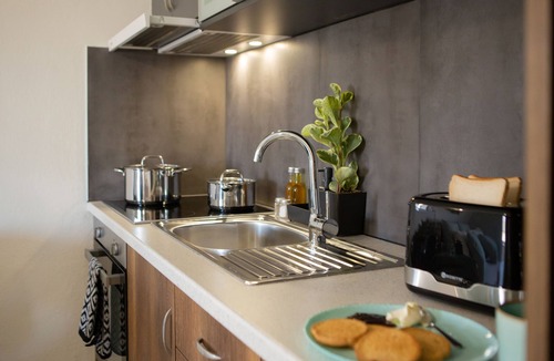 Makry Gialos Apartment | Studio Athena with panoramic view of MakryGialos