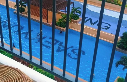 Basak Apartment | Studio Condo Unit with Balcony Facing Pool near Mactan Airport