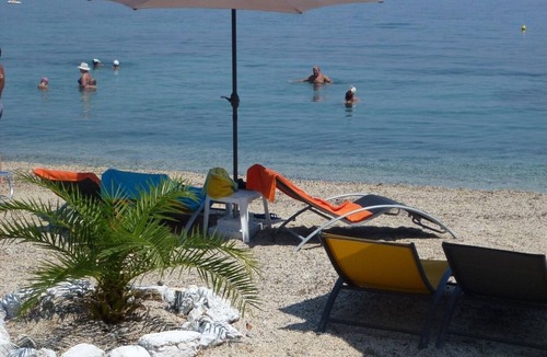 Benitses Apartment | Studio "Galini Studios 4" Near the Beach with Wi-Fi, A/C & Balcony