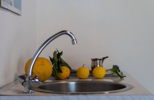 Lefkas Apartment | Studio "Krinos 3" with Mountain View, Garden & Wi-Fi