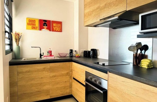 Taunoa Apartment | Studio Tarita - Ville, parking et clim