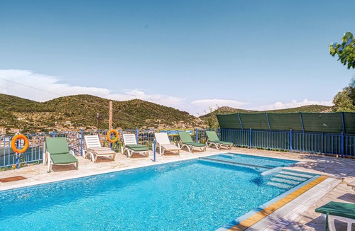 Vathy Apartment | Studio 'Veronis 8' with Sea View, Shared Pool & Wi-Fi