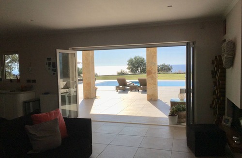 Skala Villa | Stunning, Luxury Villa with Panoramic Views of the Ionian Sea & Mountains