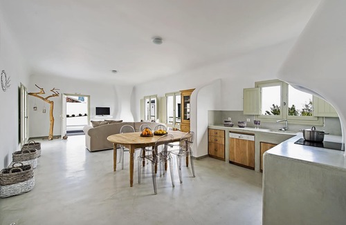 Pyrgos Villa | Stunning Newbuilt Villa With Incredible View Of The Whole Island With Jacuzzi!