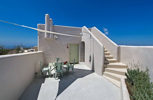 Pyrgos Villa | Stunning Newbuilt Villa With Incredible View Of The Whole Island With Jacuzzi!