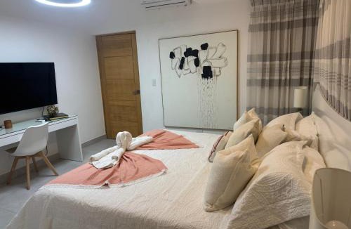 Downtown Santo Domingo Apartment | Stunning suite - 1 Bedroom Apartment with Rooftop Jacuzzi and Stunning View - 2 Guests