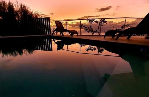 Punaauia House | Stunning view with Private Pool