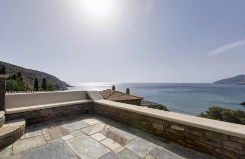 Steniai Villa | Sunrise Beach House by Andros Villas Collection