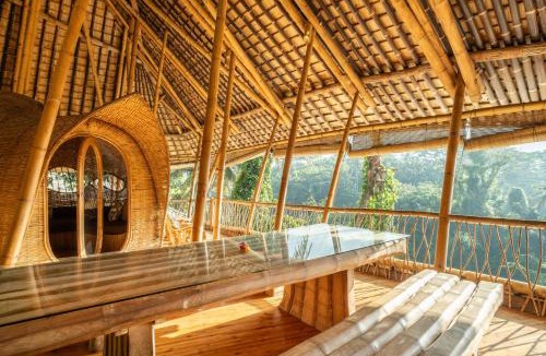 Abiansemal Villa | Sunrise House 3bd Bamboo Villa Pool