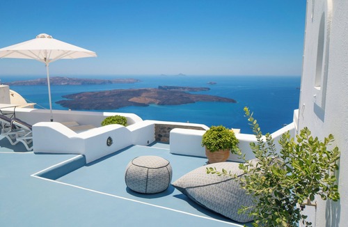 Imerovigli Apartment | Sunset Caldera Sea View Houses