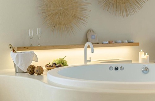 Old Town Naxos Hotel | Supreme Suite with Spa Bath