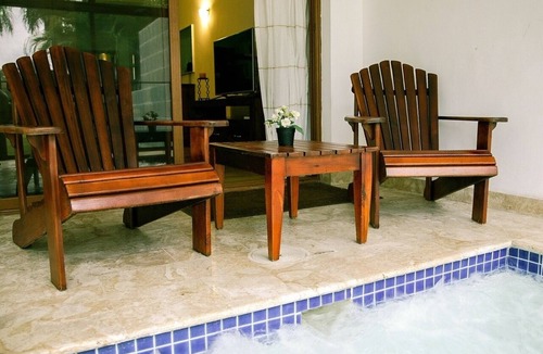 Guayacanes Condo | Terrace, golf course views, jacuzzi, gated community