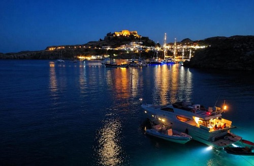 Lindos Boat Rental | The Duke Superyacht - LINDIAN