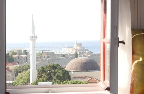 Rhodes Old Town Apartment | The windmill of the medieval city of Rhodes, Welcome at this unique place.