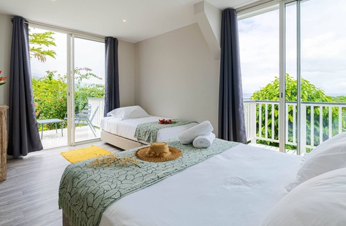 Vaira'o Villa | Toahotu villa, one of a kind villa in Tahiti Iti, pool and view - 7 pers
