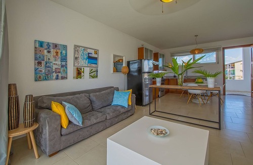 El Batey Apartment | Top-floor condo in beachfront resort, near everything! 2BD, Pool wifi cable TV