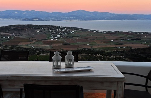 Paros Villa | Triad Villas · Panoramic three villa complex with