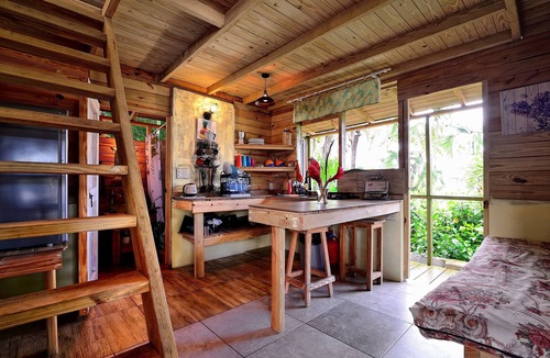 ProCab Ski Chalet | Tropical guesthouse by the pool in the lush garden and best area close to beach.