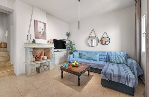 Agios Sostis Villa | Typical Cycladic villa with a breathtaking sea view