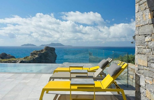 Vizari Villa | Unique Location Seafront Villa
