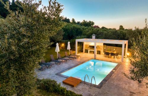Planos Villa | Valeria Luxury Villa - Private Pool - Nestled in Olive Groves Near Tsilivi Beach