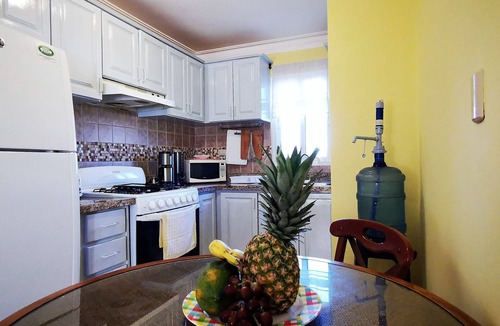 El Batey Apartment | Very private apartment in downtown Sosua. Large pool. Free weekly maid service.