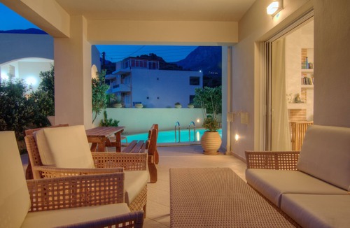 Plakias House | Villa Alkisti, private pool, near the beach, located in the center of village