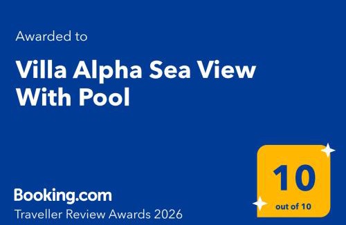 Volos Villa | Villa Alpha Sea View With Pool
